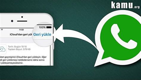 Whatsapp mesajlarını geri getirme programı